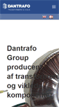 Mobile Screenshot of dantrafo.dk